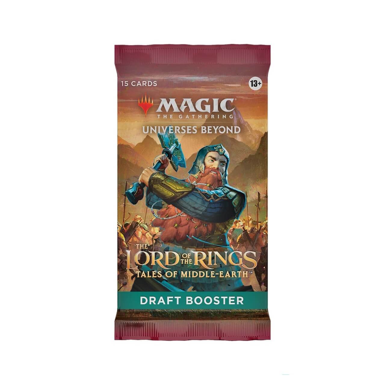 Magic the Gathering The Lord of the Rings: Tales of Middle-Earth Draft Booster, Pack of 15, English Edition